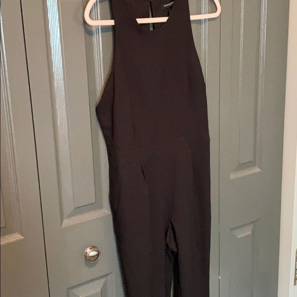Black pantsuit